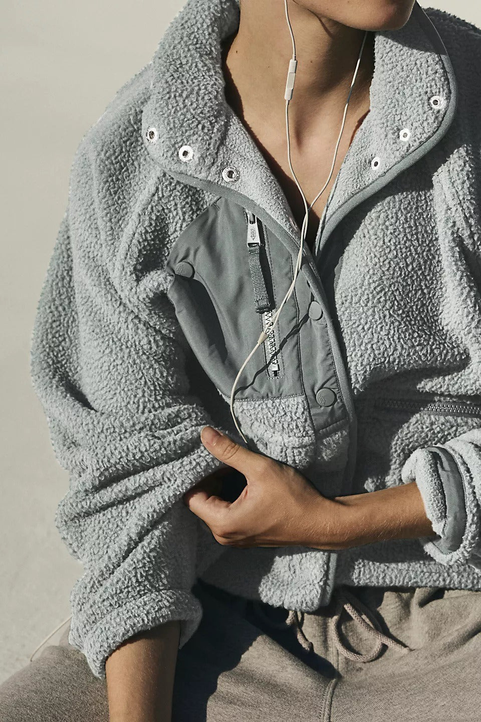 Lightweight Sherpa Casual Jacket