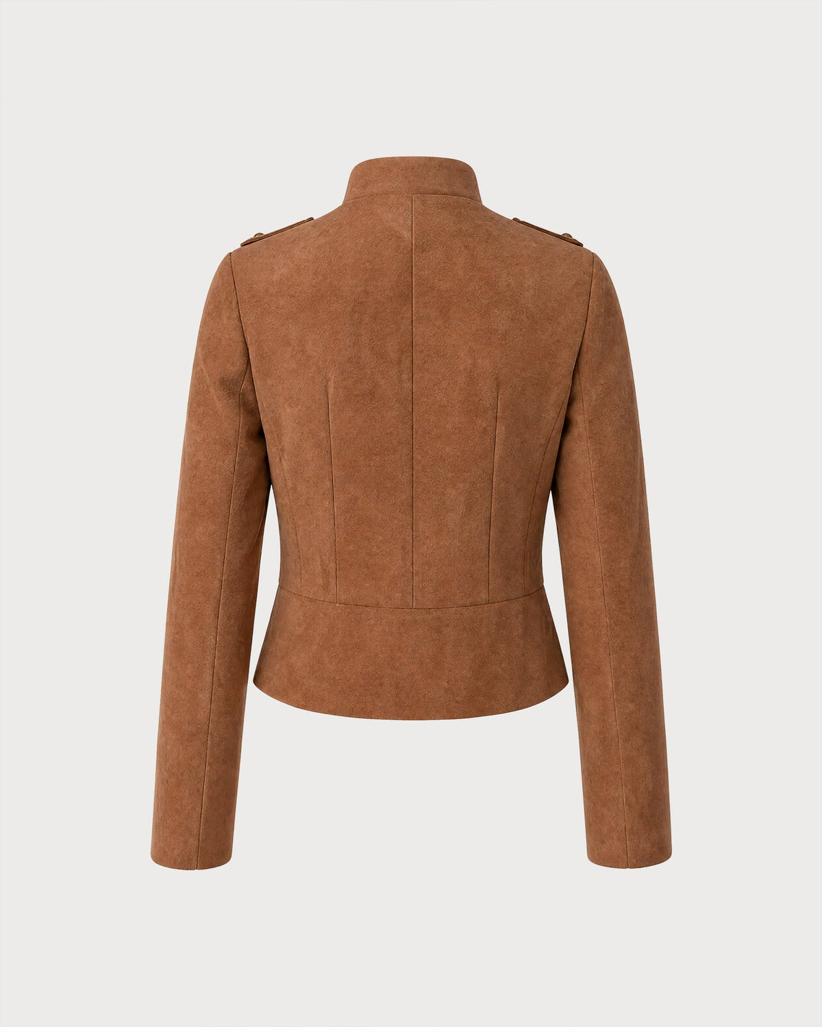 Caramel Single Breasted Jacket